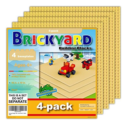 Brickyard Building Blocks Placa Base Compatible Con Lego - P