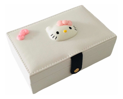 Joyero Importado Hello Kitty 16 X 11 X 5,5 Cms
