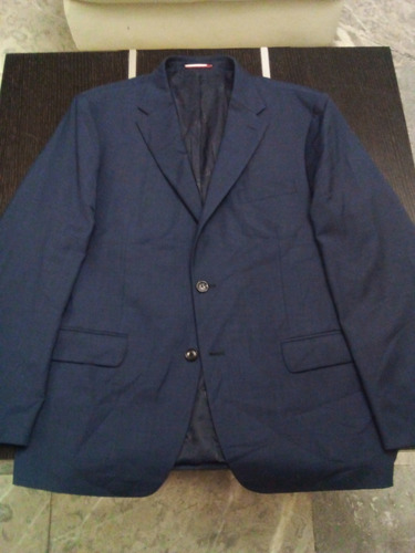 Saco Blazer Caballero Tommy Hilfiger Talla 44 R Azul