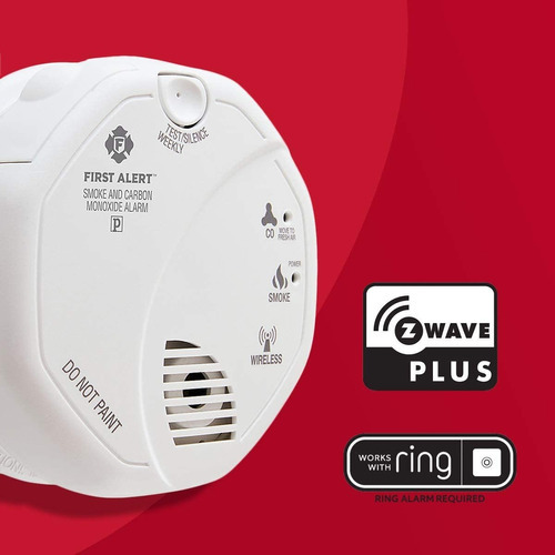 First Alert Z-wave Detector De Humo Y Alarma De Monóxido