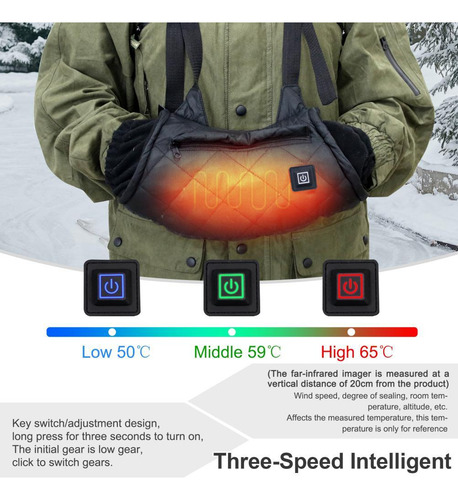 Calentador De Manos Eléctrico Con Calefacción Para Invierno,