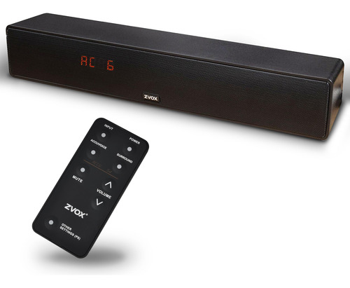 Barra De Sonido Zvox Dialogue Clarifying Accuvoice Tv Sound