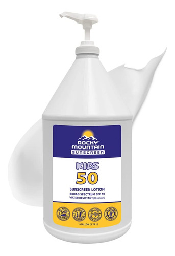 Kids Rocky Mountain Sunscreen Spf 50 Lotin | Reef Safe (sin