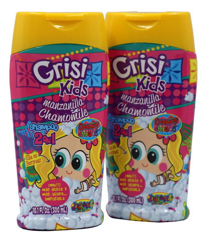 Grisi Shampoo Kids De Manzanilla Shampoo Limpiador Para