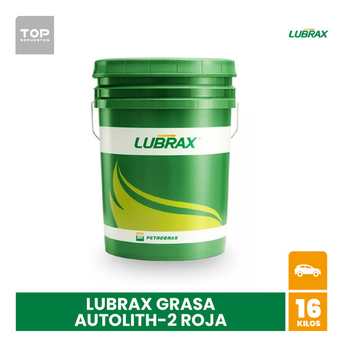 Grasa Lubrax Autolith-2 Roja 16kg