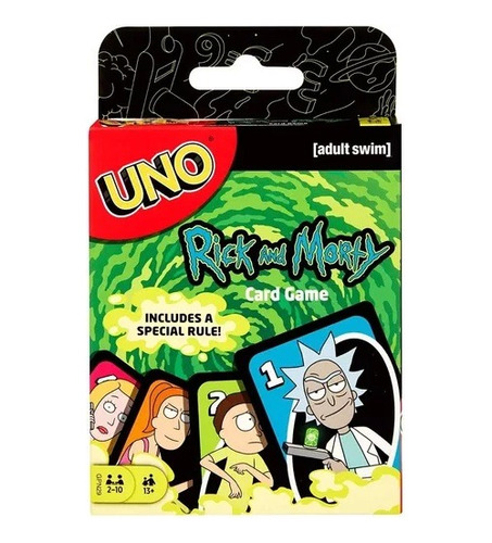 Juego De Cartas Uno Rick And Morty Gpn29