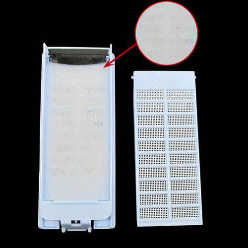 L 10 Piezas De Filtro De Pelusas For Lavadora, Filtro De