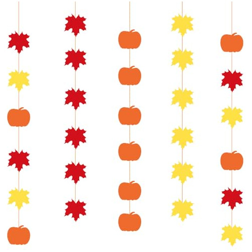 Decoraciones Fiestas De Otoño, 5 Piezas De Guirnaldas ...