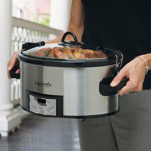 Olla De Cocción Lenta Crock-pot Programable Cook & Carry