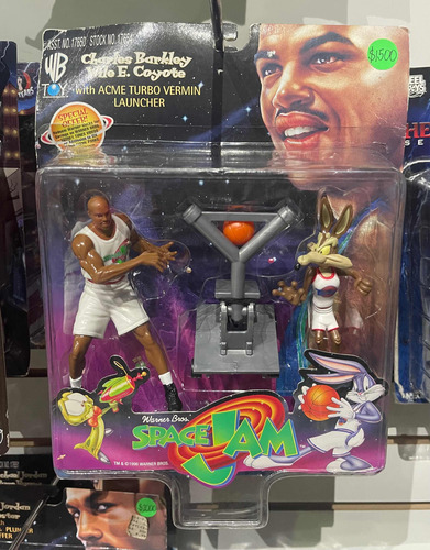 Space Jam Charles Barkley & Wile E Coyote Playmates Toys