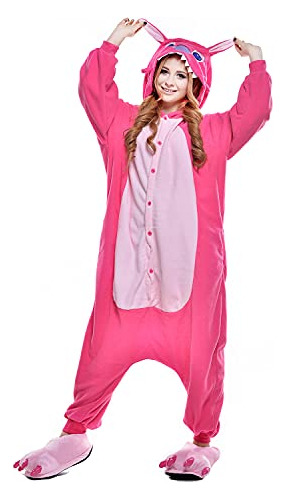 Adulto Unisex Stitch Pijamas Halloween Onesie Traje