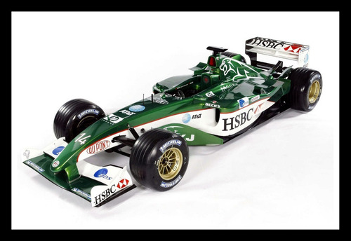 Jaguar F1 2003 Cuadro Enmarcado 45x30cm