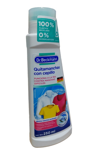 Dr. Beckmann Quitamanchas Difíciles Con Cepillo 250 Ml