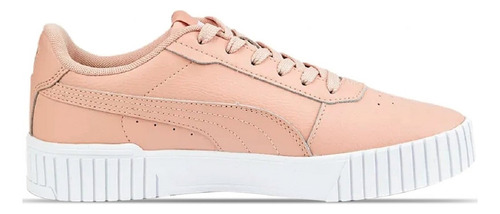 Original Women Tenis Puma Creeper Carina 2.0 Salmon Blanco