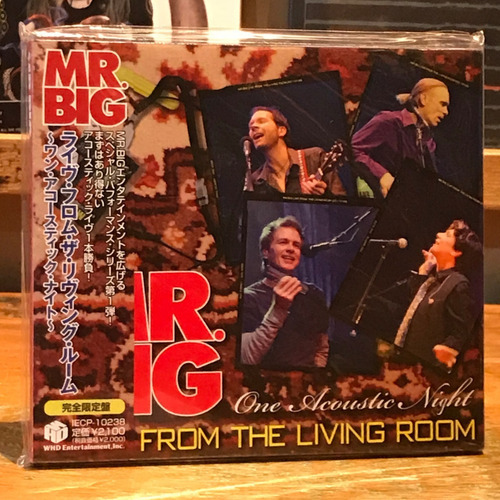 Mr. Big Live From The Living Room (one Acoustic Night) Cd
