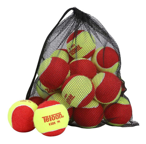 Teloon Pelota Tenis Para Niño 12 18 Compresion Principiante