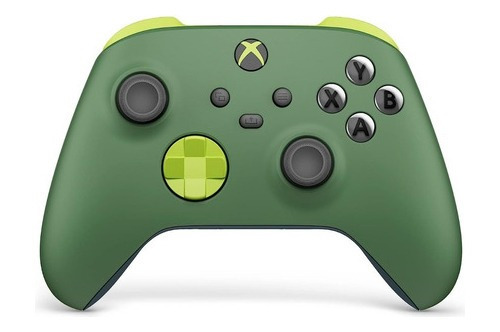 Imagen 3 de 4 de Control Inalámbrico Xbox Series X|s, Xbox One Especial Remix Verde