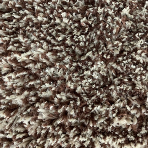 Passadeira Trilho Tapete 0,66 X 1,80 Toque Macio Pratatêxtil Desenho do tecido MESCLADO CAPUCCINO