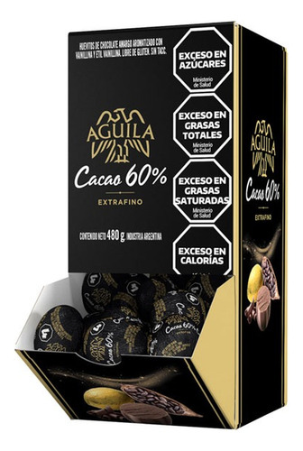 Huevitos Aguila 60% Cacao X 60 Unidades - En Golosinar