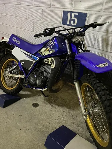 Yamaha Dt 175 - Modelo 2001 , Color Azul A Gasolina