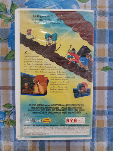 Pelicula Vhs Un Cuento Americano - Buen Estado (Usado)