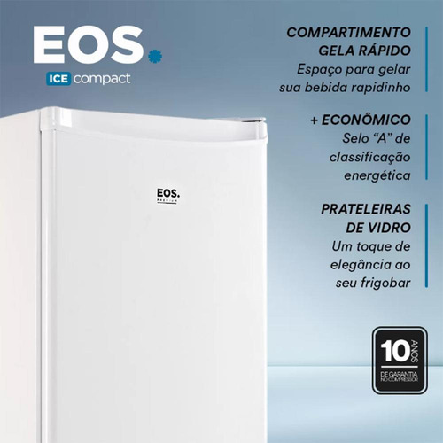 Frigobar Doméstico Ice Compact 71l Efb81 Branco 127v - Eos