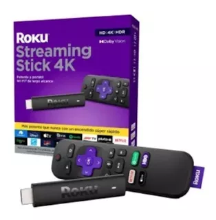 Roku Stick 4k 3820 Youtube Netflix Disney+ Amazon Prime Hbo