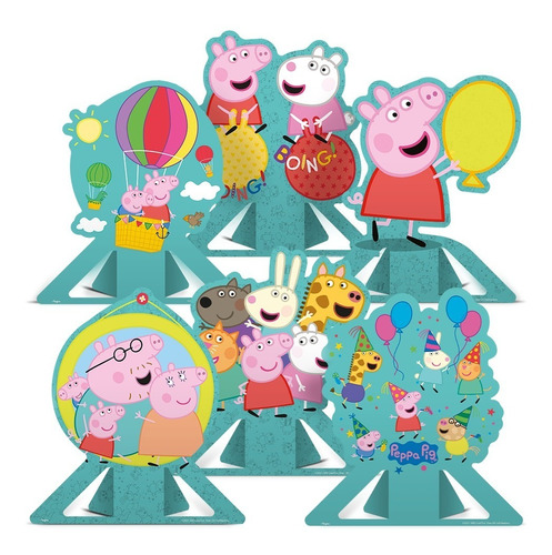 Decoração De Mesa - Festa Peppa Pig