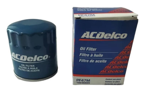 Filtro Aceite Para Chevy Aveo Acdelco Original Garantizado