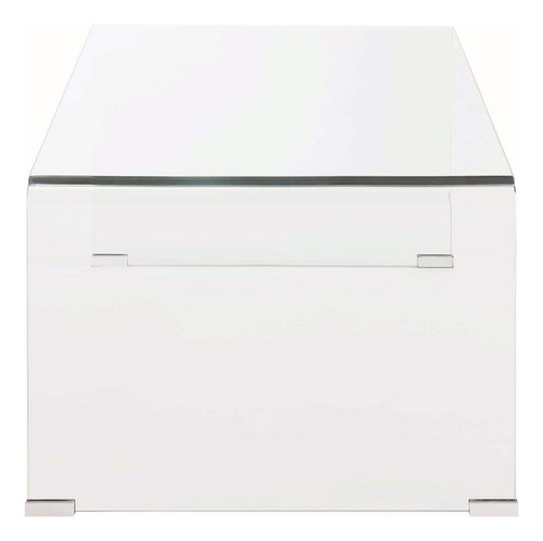 Coaster Furniture Mesa De Centro Rectangular Transparente