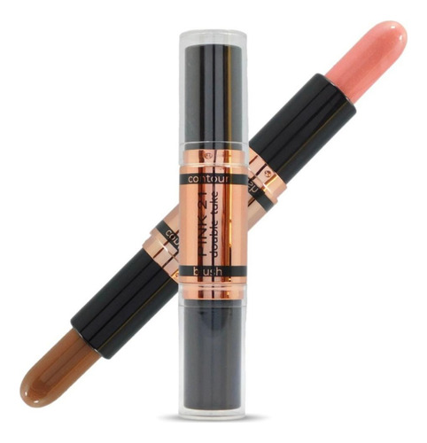 Rubor + Contorno En Barra Pink 21 Double Take Tono Del Maquillaje Tono 02