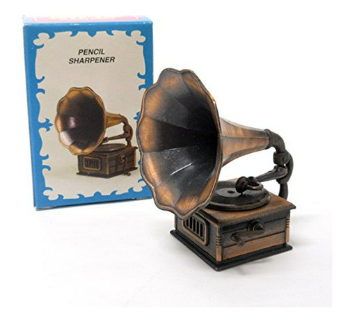 Sacapunta - Antique Miniature Phonograph Collectible Pencil 