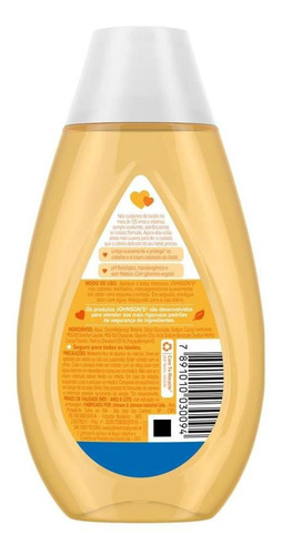 Kit Shampoo Johnsons Baby Regular 200ml Com 6 Unidades