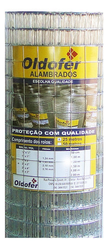 Tela Soldada  5x5 Fio 1,65 Mm - Frete Grátis Rs Sc Pr Sp Mg