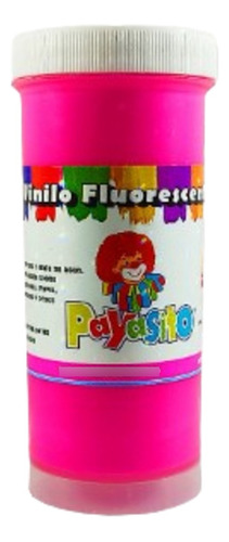 Vinilo Fluorescente Payasito 125 Gr X 1 Und Fucsia Neon