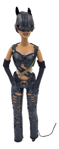 Barbie Catwoman Negra Filme Halle Barry Collector