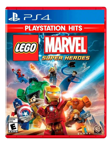 Lego Marvel Super Heroes Ps4 Físico Nuevo Sellado