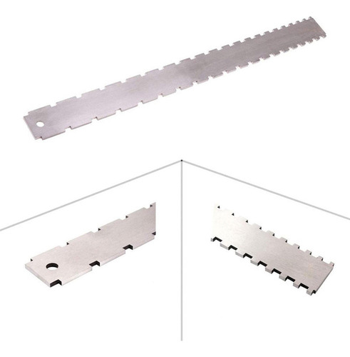 Regla Con Muescas For Cuello De Guitarra De Acero