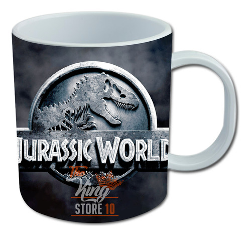 Taza, Tazon Mug, Jurassic World, Dinosaurio / The King Store