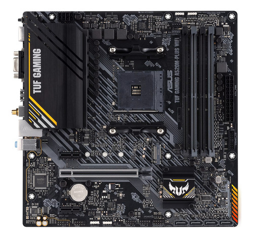 Tarjeta Madre Asus Tuf Gaming A520m-plus Wifi Am4 Ddr4 Glan