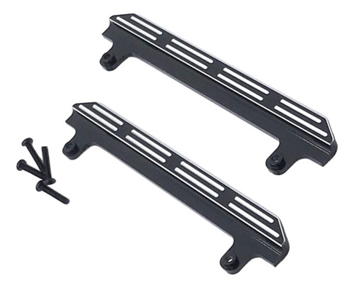 2 Piezas De Accesorios De Pedal Lateral De Metal Diy 1/16