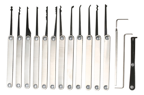 Kit De Ganzúas 15 Pcs Acero Inoxidable Herramienta De Entren