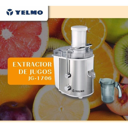Juguera Extractor Yelmo Contenedor De Pulpa Jg1706 1000w