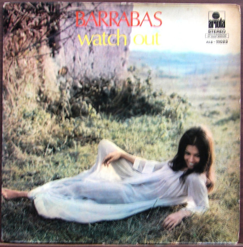 Barrabas - Watch Out - Lp Vinilo Año 1974 - Funk Soul