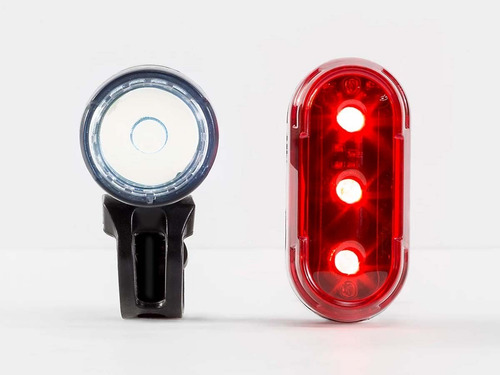Imagen 3 de 3 de Juego Luces Bicicleta Del Y Tras Bontrager Ion 120 / Flare 1