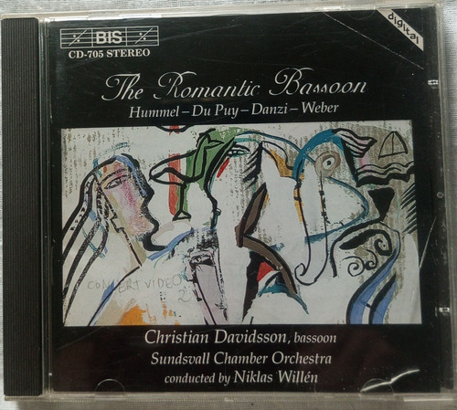 Christian Davidsson - The Romantic Basson - Cd Imp Áustria 