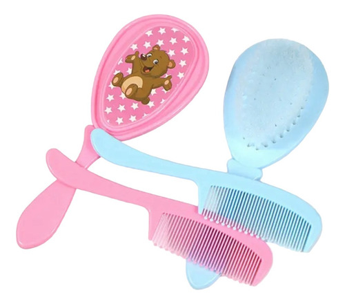 Set De Cepillo Y Peineta Para Bebe Cuidado Del Cabello Bebe