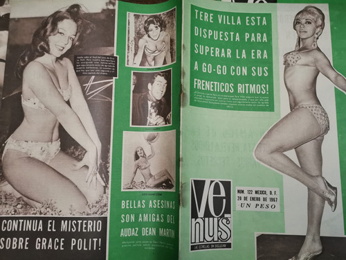 Revista Venus Grace Polit Año 1967