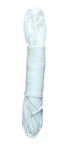 Imagen 1 de 1 de Cuerda Cortinero Blanca Diametro 3mm Polipropileno