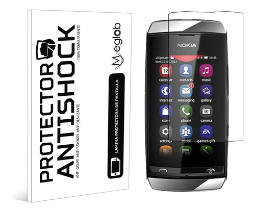 Protector Pantalla Antishock Para Nokia Asha 306